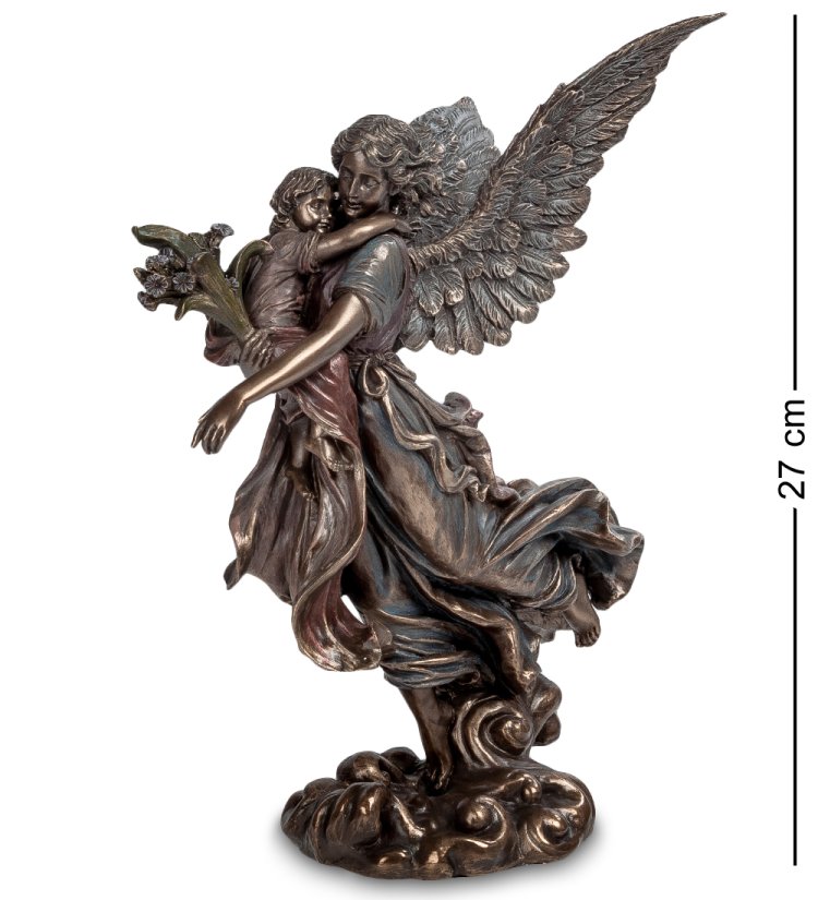 Статуэтка Ангел-хранитель с Ребёнком Veronese WS-176