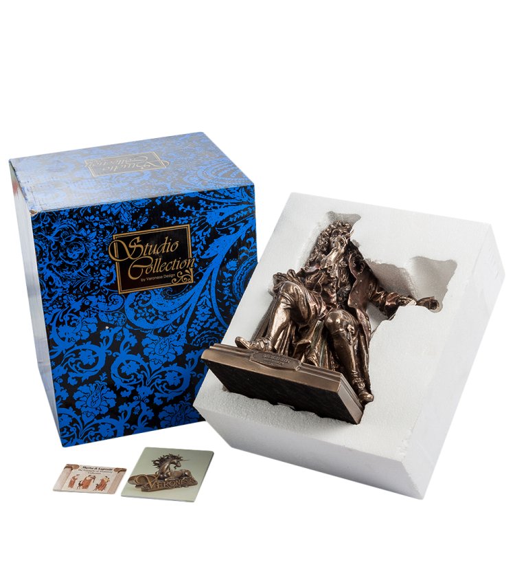 Статуэтка Медный Мольер Veronese WS-66/ 1, упаковочный вид