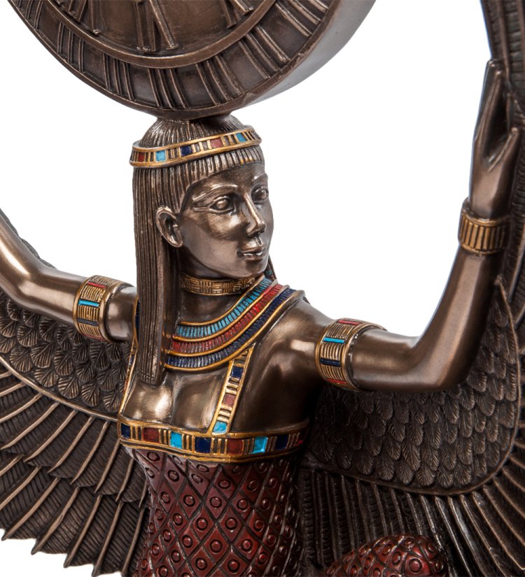 Часы Исида - богиня материнства Veronese WS-486/ 1, портретный вид