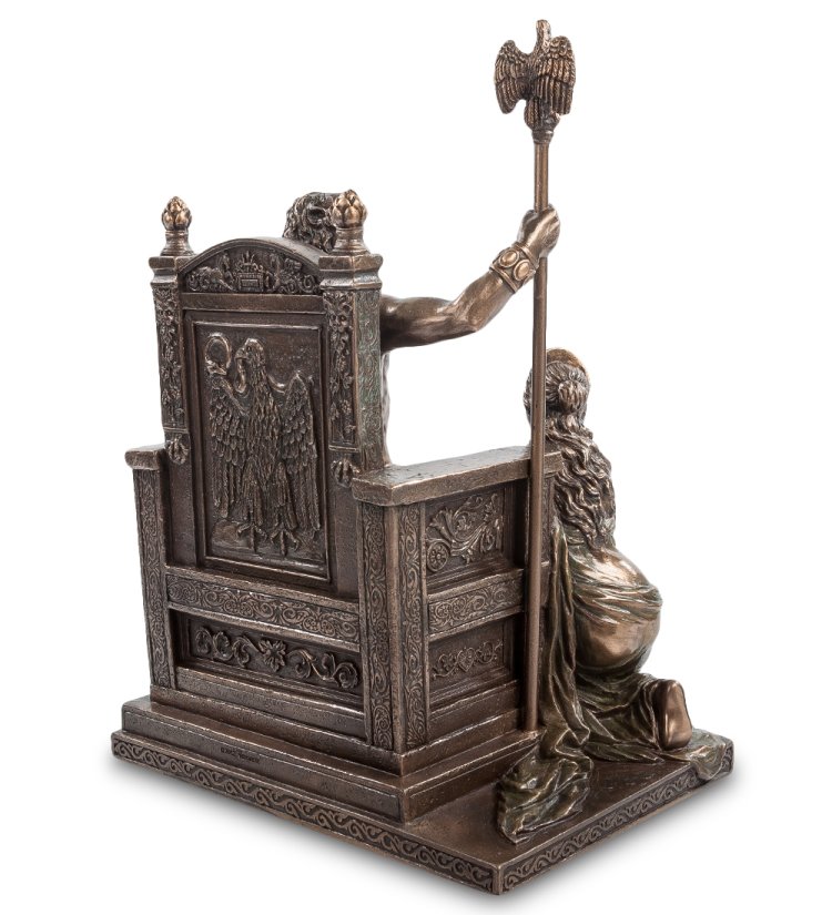 Статуэтка Зевс и Гера Veronese WS-645/ 1, оборотная сторона