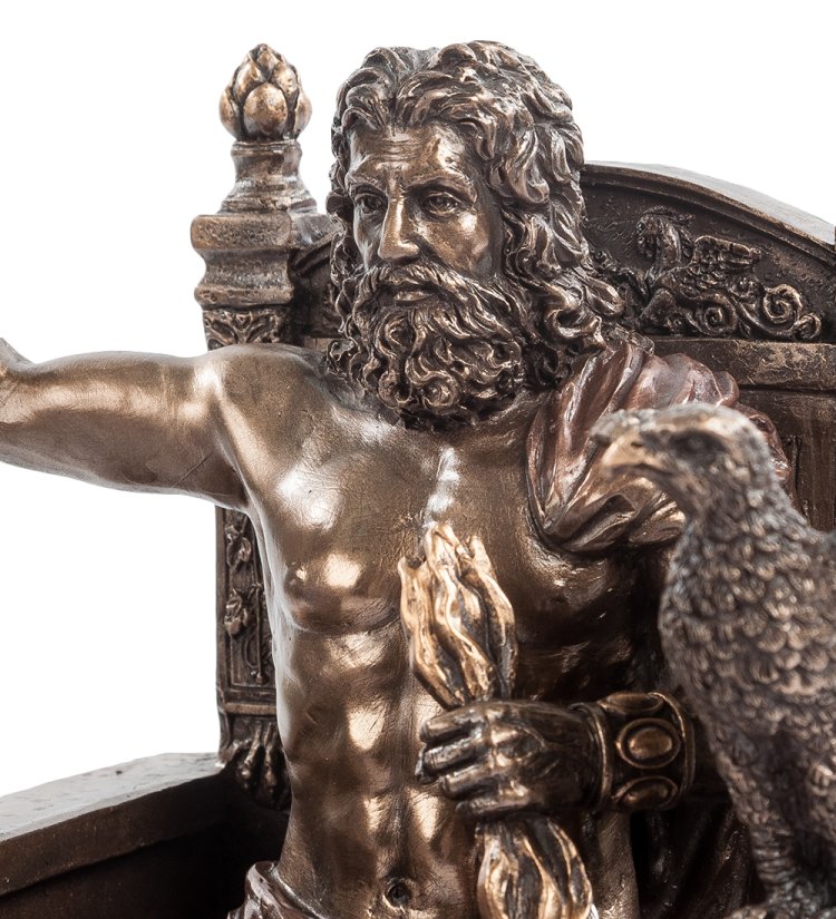 Статуэтка Зевс и Гера Veronese WS-645/ 1, портретный вид