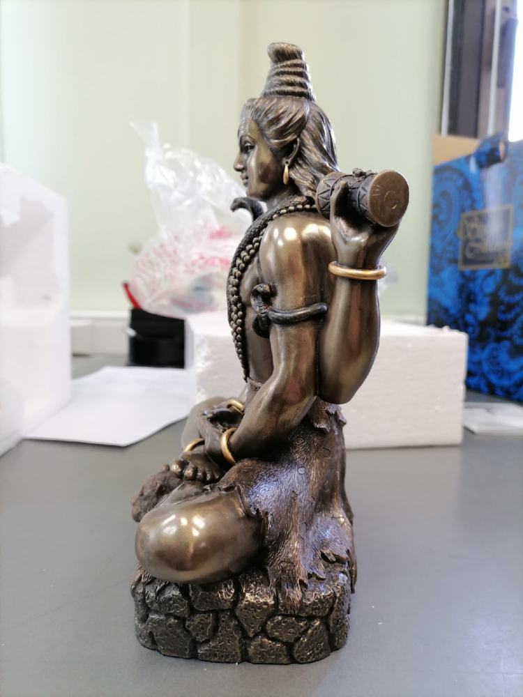 Статуэтка Шива - Отражение Veronese WS-463, фото со склада вид со стороны