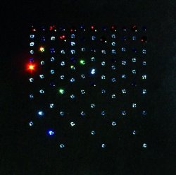 Картина Дождь c кристаллами Swarovski