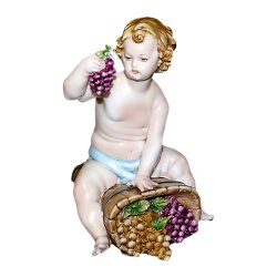 Статуэтка из фарфора Виноградное Лето