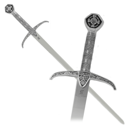 Сувенирный Меч Робин Гуда с серебряным декором