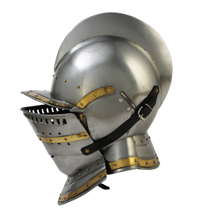 Шлем рыцарский Бургонет Nautical NA-36042, вид профиль