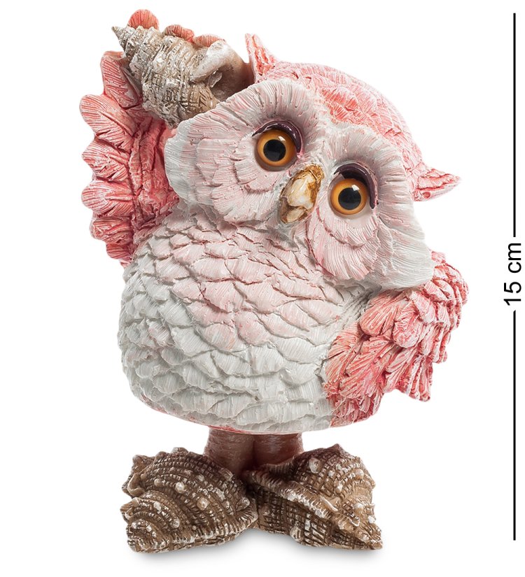 Фигурка Розовая Сова Путешественница Sealmark OL-6410-XA
