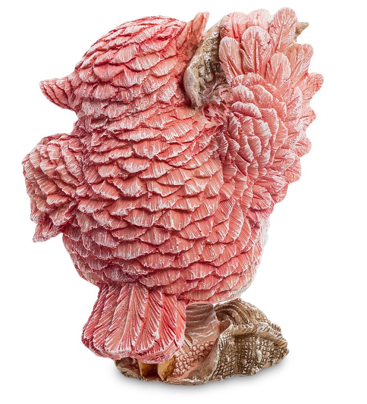 Фигурка Розовая Сова Путешественница Sealmark OL-6410-XA, оборотная сторона