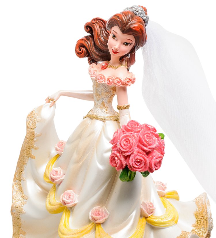 Статуэтка Принцесса Белль в свадебном платье Disney Showcase, портретный вид