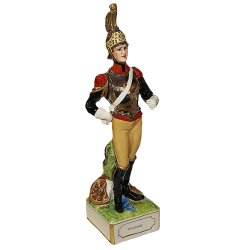 Статуэтка Солдатик из фарфора - Драгун