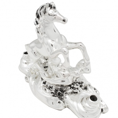 Подставка для ручек Серебряная Лошадь Exetera Argenti 46-441736, вид сверху