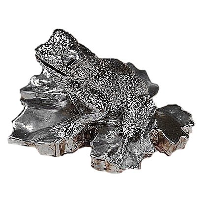 Статуэтка Лягушка на листочке
