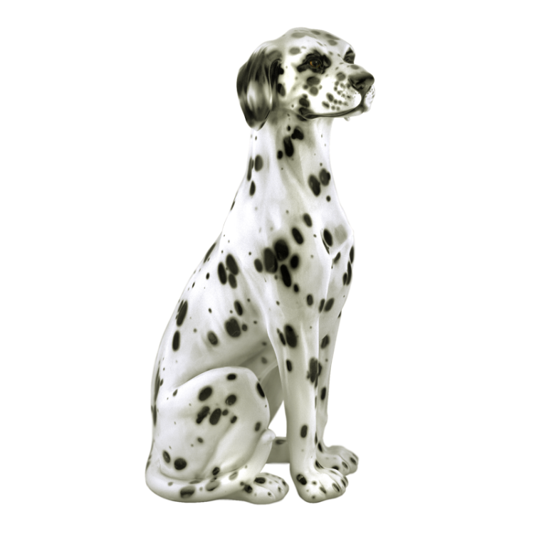 Статуэтка собаки из керамики Далматинца в натуральную величину Boxer CB-414-D