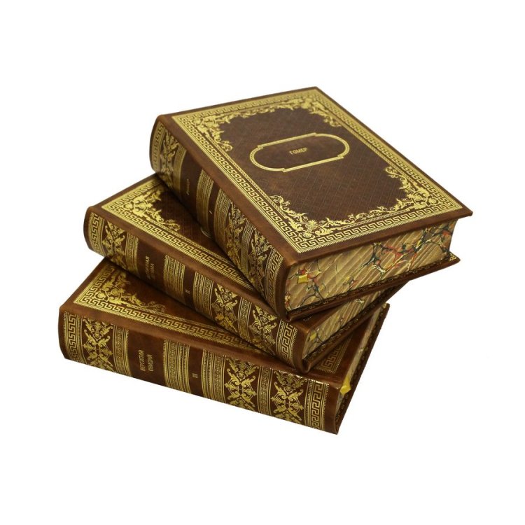 Книги кожаном переплете Библиотека зарубежной классики в 100 томах BG3334M, фотография, фотография сбоку
