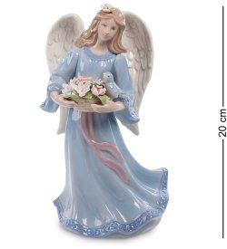 Музыкальная статуэтка из фарфора Светлый Ангел