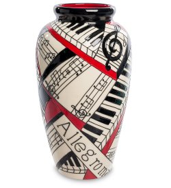 Ваза для цветов из фарфора Виртуоз