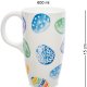 Кружка из фарфора Пасхальные Узоры Pavone JK-288, оборотная сторона