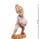 Статуэтка Девочка из керамики Игра в волейбол Pavone CMS-12/31