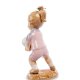 Статуэтка Девочка из керамики Игра в волейбол Pavone CMS-12/31, фотография со спины
