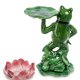 Подсвечник из керамики Лягушка Pavone CMS-02/17, разборный вид
