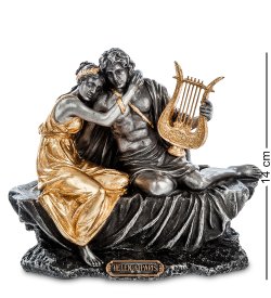 Статуэтка Елена и Парис - Золотые Детали