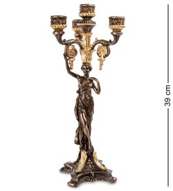 Канделябр в древнеримском стиле Девушка