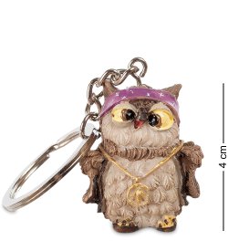 Брелок Совенок Крутыш с украшением