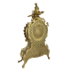 Бронзовые Каминные часы с канделябрами Карранка Велло Bello De Bronze BP-2706420-D, оборотная сторона часов