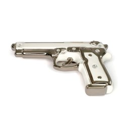 Статуэтка Пистолет с платиновым декором коллекция Pistolleto