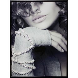 Картина Женское украшение - Игра жемчуга c кристаллами Swarovski