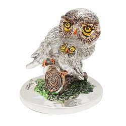 Статуэтка Маленькие Филины на ветке