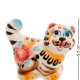 Фигурка Кот-Хвост Цветная гжель ГЛ-609