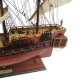 Модель парусного корабля Bon Homme Richard, США, 94 см, фото кормы