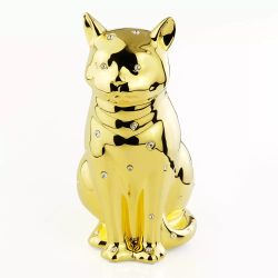 Статуэтка золотая кошка коллекция Giardino