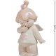 Статуэтка из фарфора Девочка Ангелочек с цветочком Pavone JP-54/ 6