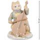 Статуэтка из фарфора Кот с виолончелью Pavone CMS-48/ 2