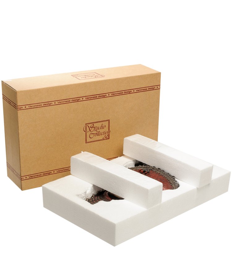 Венецианская маска Леди в шляпе Veronese WS-366, упаковочный вид