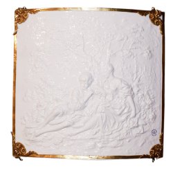 Бра из фарфора Романтическая аппликация