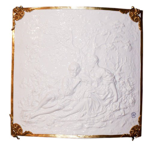 Бра из фарфора Романтическая аппликация