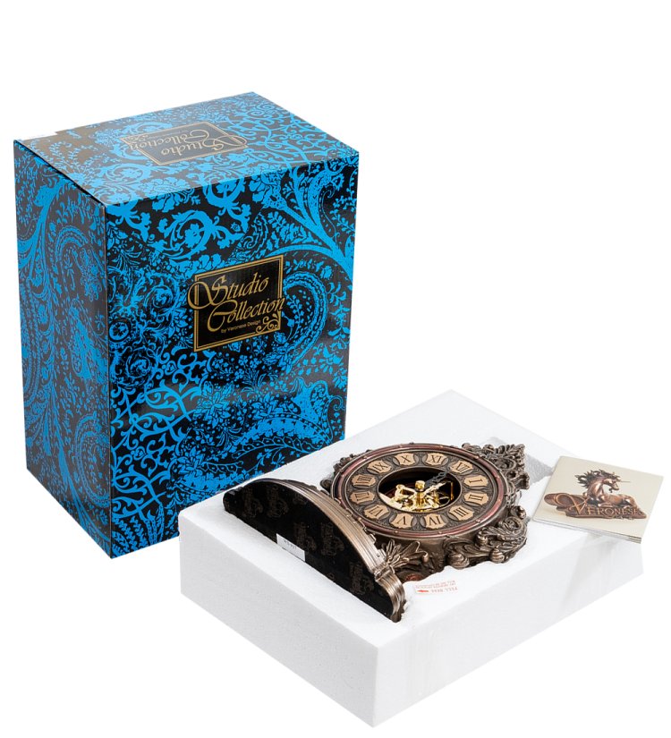 Статуэтка-часы в стиле Стимпанк Печатная машинка Veronese WS-917, упаковочный вид