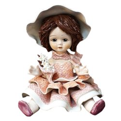 Статуэтка из фарфора Кукла-весна