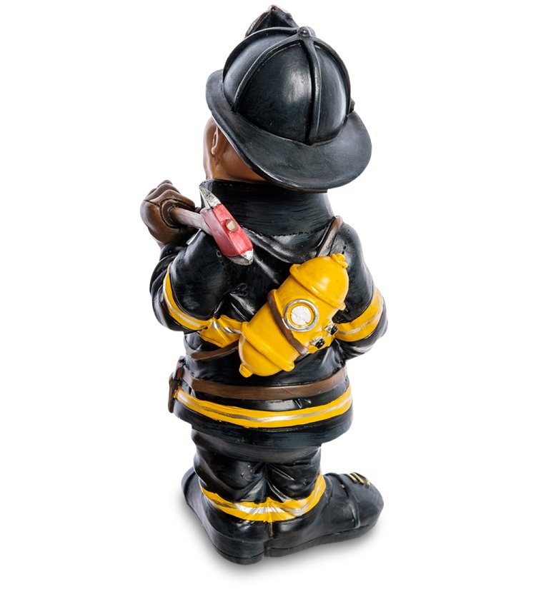 Статуэтка Пожарный в Спецодежде The Comical World of Stratford RV-649, оборотная сторона