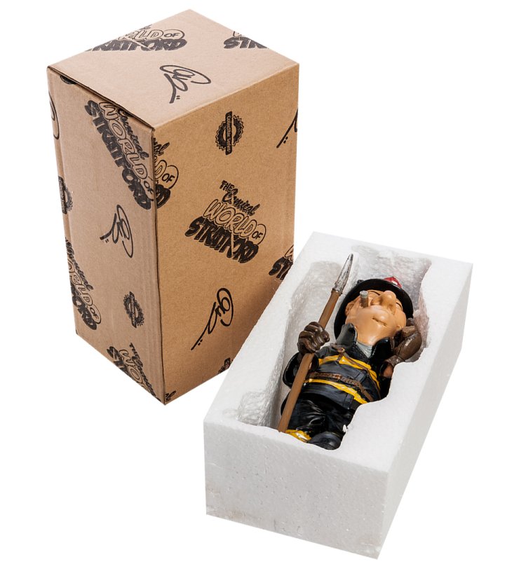 Статуэтка Пожарный в Спецодежде The Comical World of Stratford RV-649, упаковочный вид