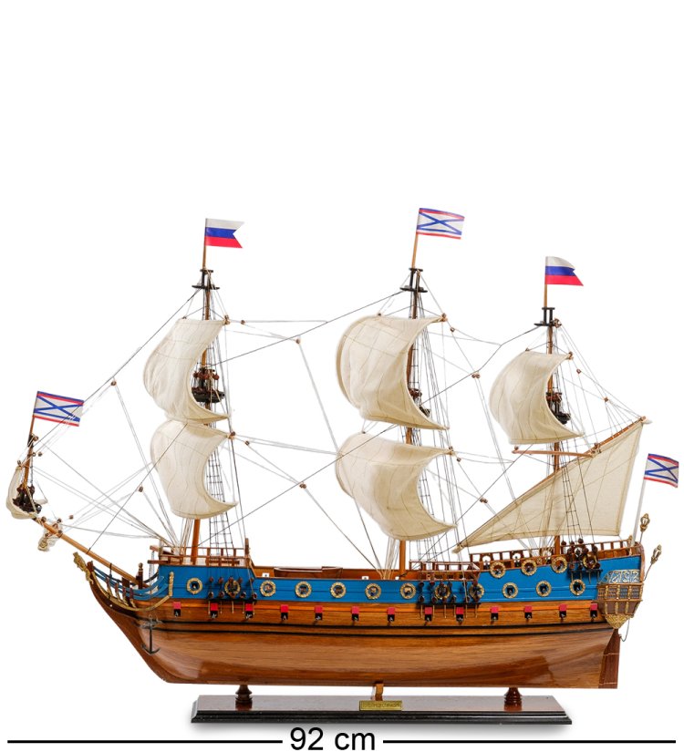 Модель корабля Гото Предестинация, вид сбоку