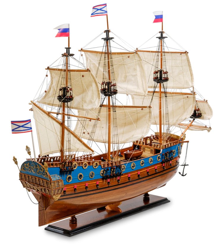 Модель корабля Гото Предестинация, фотография сзади