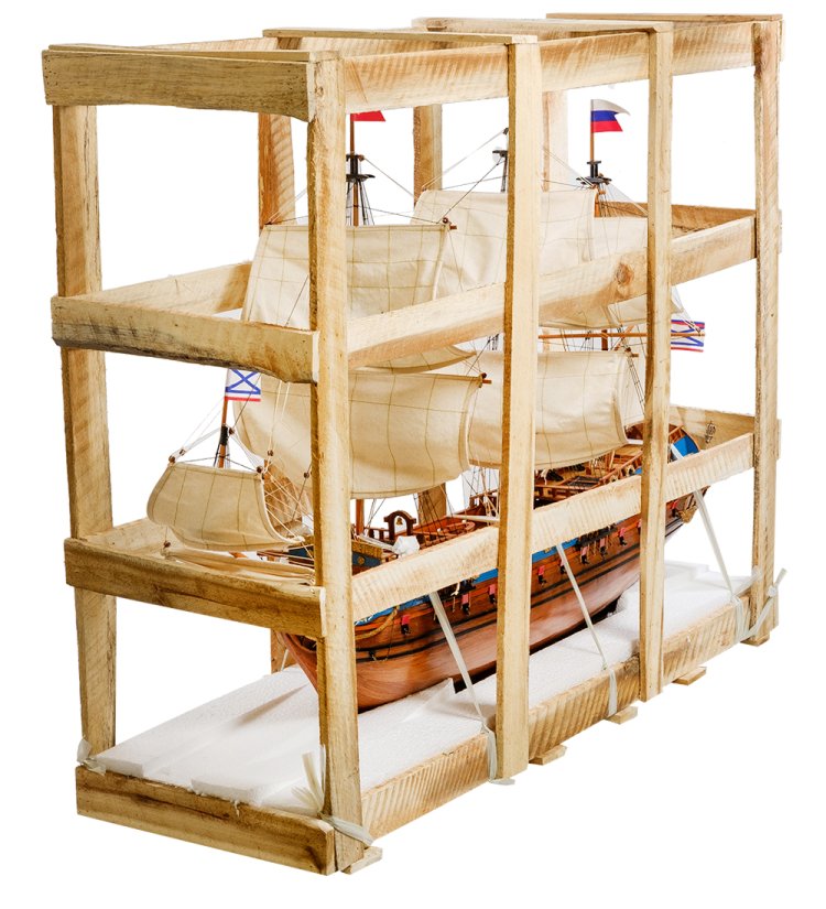 Модель корабля Гото Предестинация, фотография в упаковке