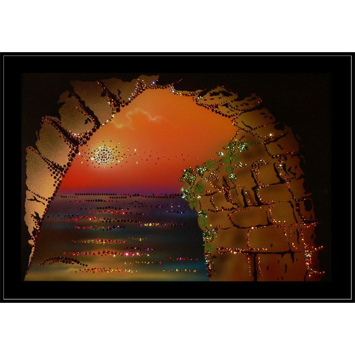 Картина Волшебный мир приключений c кристаллами Swarovski