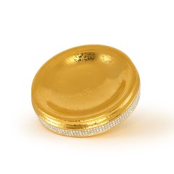 Блюдце для украшений золотое Swarovski коллекция Dubai