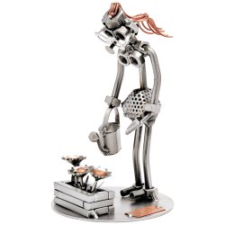 Цветовод - Фигурка из металла