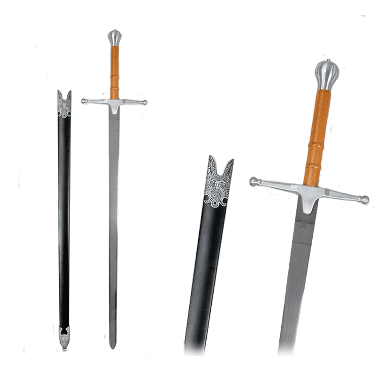 Сувенирный Меч Уильяма Уэльского с серебряным декором в ножнах Art Gladius AG-3602-VR